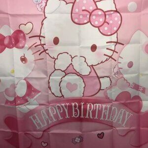 Hello Kitty Birthday Backdrop